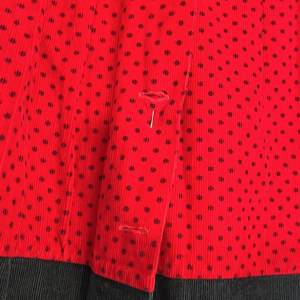 Red and Black Polka Dot‎ Dress - Picture 3 of 6
